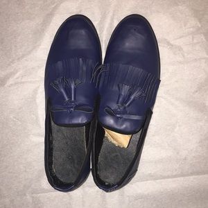 Classic custom made shoe- Blue